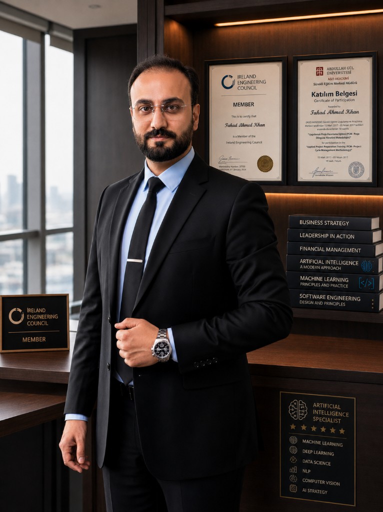 Engr. Fahad Khan, Founder and CEO of Roviean